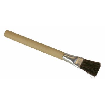 Dope Brush 6"Flat Brisl 1/2RND Wood Hndl 1-1/8BR