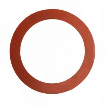 Gasket Pipe Flange Red Rubber Ring  150# 4" x 1/8"
