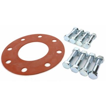 Boltpack 150# Red Rubber Full Face  2" x 1/8"