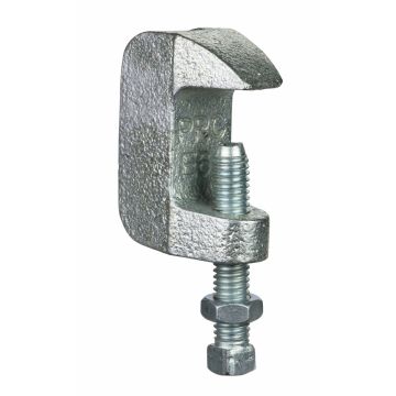Beam Clamp Wide Throat Galvanized 1/2" (UL/FM)