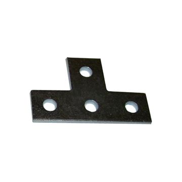 Strut T Plate Four Hole Flat Fitting 5-3/8"x 3-1/2"(20/16#)
