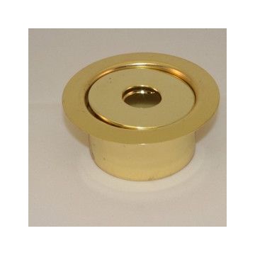 Escutcheon Recessed (Large) Brass 3/4" IPS