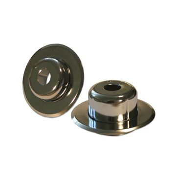 Escutcheon Pendant 2pc Set Std 401 Cup 1/2"& Flush Skirt CP