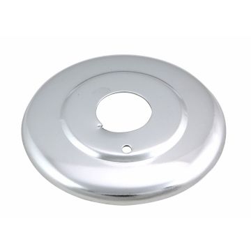 Escutcheon 1PC Steel (CP)  1/2 x 1/2 IPS