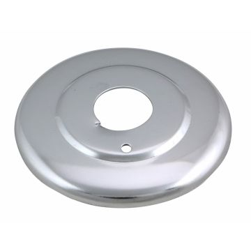 Escutcheon 1PC Steel (CP) 1/4 x 1/2 IPS