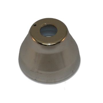 Escutcheon 1PC  Steel  (CP) 1-1/4 x 1/2 IPS(100/31#)
