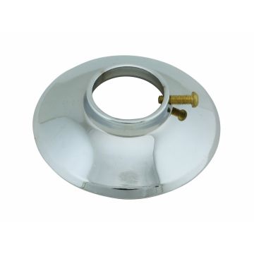 Wall Plate Cast Brass CP 1/2" IPS,3/4" CPS W/Set Screw