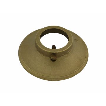 Wall Plate Cast Brass 1" IPS,1-1/4" CPS w/ Set Screw