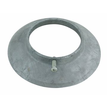 Wall Plate 3"ips Cast Iron Galvanized W/Set Screw (40/44#)