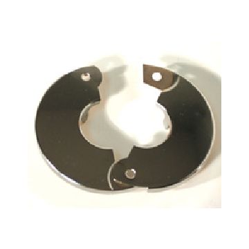 Wall Plate 1/2"OD(3/8CPS)1/4" IPS (F/C) Light Steel CP