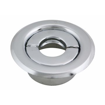 Escutcheon Repl 2PC Recessed W/Split Inner Ring CP 1/2"IPS
