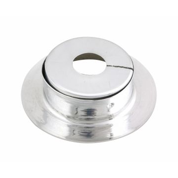 Escutcheon Replacement 1pc Alum Split 1" Deep w/ Skirt 1/2"
