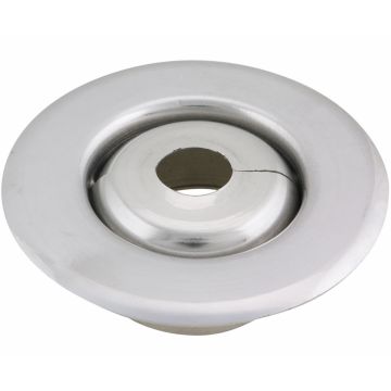 Escutcheon Replacement 1pc Alum 501R Split w/ Skirt 1/2"