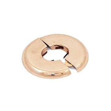 Wall Plate Heavy GA STL Brass 1-1/4"IPS=1-5/8"OD