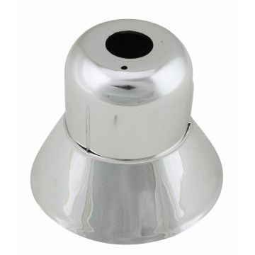 Escutcheon Plastic 2PC CP 1/2" 401 Style