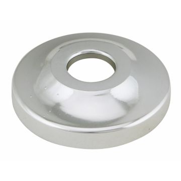 Escutcheon Plastic 1PC CP 1/2"
