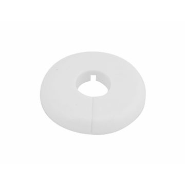 Wall Plate Plastic WH 1/2" IPS, 3/4" CPS