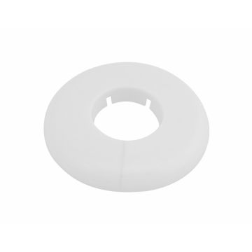 Wall Plate Plastic WH 1"CPS (1-1/8"OD)(12/240/7#)