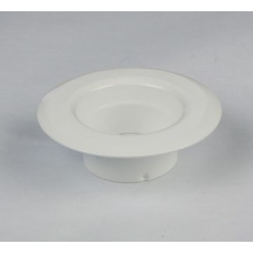 Escutcheon 1PC Star Model E Alum WH