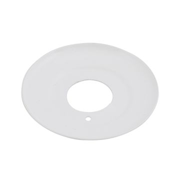 Escutcheon 1PC Alum (WH) 1"X3/4" IPS