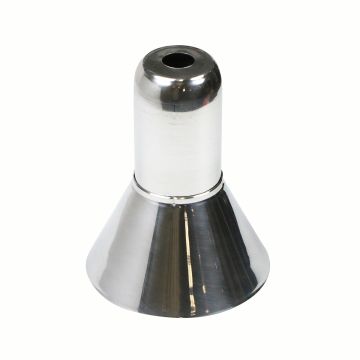 Escutcheon 2PC 399 AlUMINUM 1/2"IPS(3-3/4"TO 6"Adj)4-3/4"Cov
