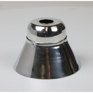 Escutcheon 2PC 400 SS 1/2"IPS(2-3/4"-4"Adj)3-3/4" Coverage