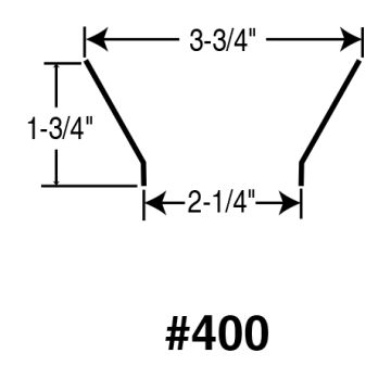 Escutcheon Skirt Only F/400 Aluminum OFF WHITE