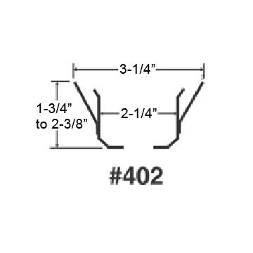 Escutcheon 2PC 402 SS 1/2"IPS,1-1/2"-2-1/4"Adj 3-1/4"Coverge