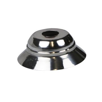 Escutcheon 2PC 403 Aluminum 3-1/4"Coverage 1"-1-3/8"Adj 1/2"