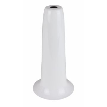 Escutcheon 1PC Alum (WH) 12" x 1/2" IPS