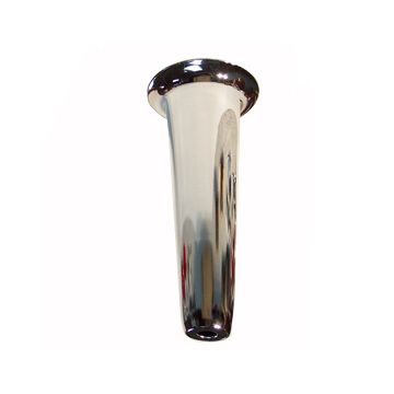 Escutcheon 1PC Aluminum (Pol) 3" x 1/2"IPS