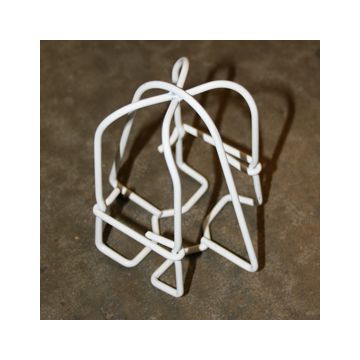 Fire Sprinkler Headguard 1PC 2Hook White 1/2"IPS(100/13#)