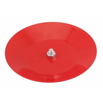 2PC BAFFLE PLATE ONLY RED f/ fire sprinkler headguard
