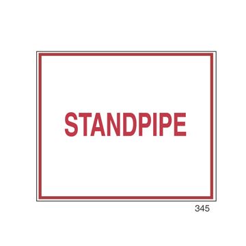 Sign Alum 12x10 Standpipe (200/64#)