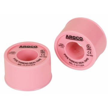 Thread Seal PTFE Tape 1" x 260" High Density Pink