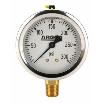 Gauge Glycerine Filled 2-1/2" 300# SS Case ASME Approved