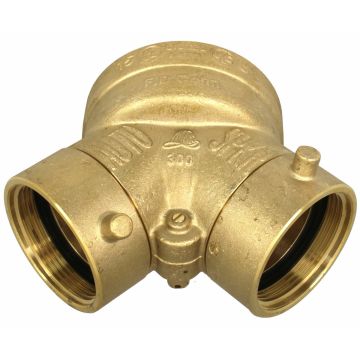 FDC Straight Siamese 4x2-1/2x2-1/2 NST UL/FM