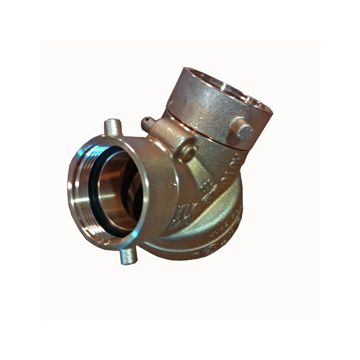 FDC Straight Siamese Newport Thread 3.187 x 6