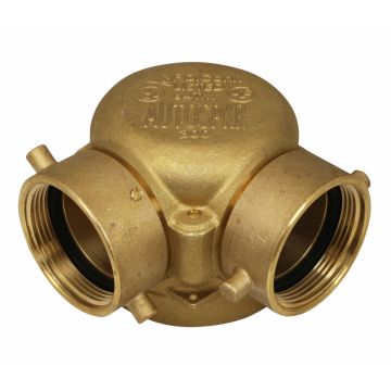 FDC 90 Siamese 4" x 2.5" x 2.5" NST  UL/FM