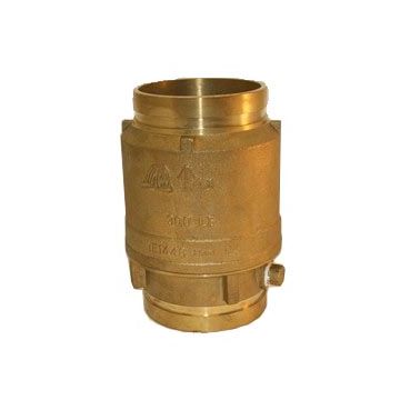 Check Valve 4" GR x GR Brass UL/FM (4/47#)