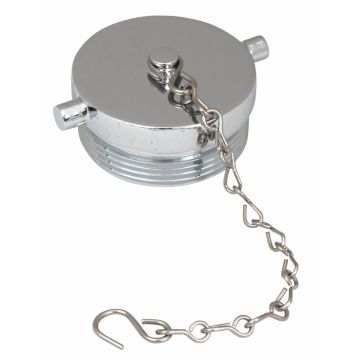 FDC Plug&Chain 2-1/2"NST PB Chrome Plate