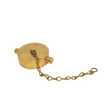 Fire Hose Cap & Chain 2-1/2" NYFD THD 3.03 x 8TPI (1/1.24#)