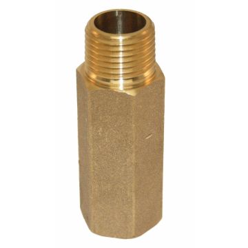 Fire Sprinkler Extension Brass 2" L x 1/2" IPS **NO WARRANTY-USE AT YOUR OWN RISK