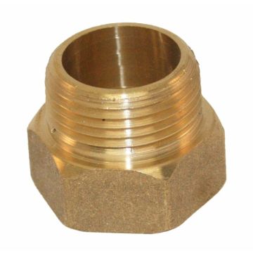 Fire Sprinkler Extension Brass 1/2" L x 3/4" IPS **NO WARRANTY-USE AT YOUR OWN RISK