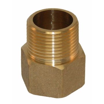Fire Sprinkler Extension Brass 3/4" L x 3/4" IPS **NO WARRANTY-USE AT YOUR OWN RISK