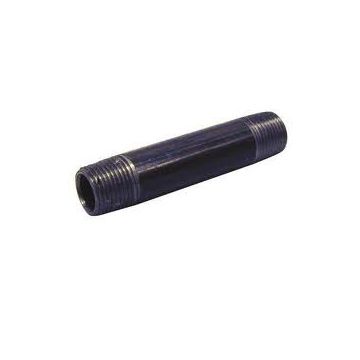 Pipe Nipple Steel 1/4" X 3" Black (import)