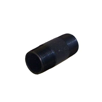 Pipe Nipple  Steel 1-1/4" X CLOSE Black (import)(25/150/6#)