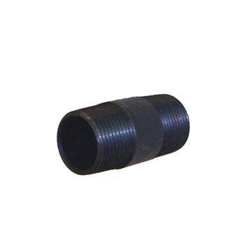 Pipe Nipple  Steel 1-1/2" X CLOSE" Black (import)(25/100/8#)