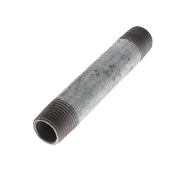 Pipe Nipple Steel 2-1/2" x 4-1/2" Galvanized (import)
