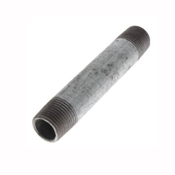 Pipe Nipple Steel 1¼" X 4½" Galvanized (import)(25/75/19.5#)